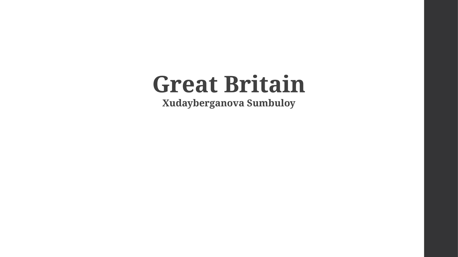 Great Britain