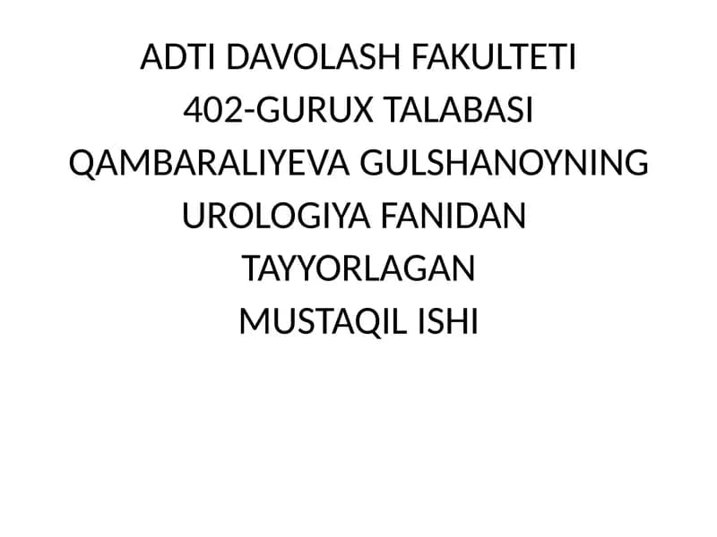 uretra va moyaklar tug'ma nuqsonlari, gipospadiya, epispadiya va moyaklarnomaliyalari