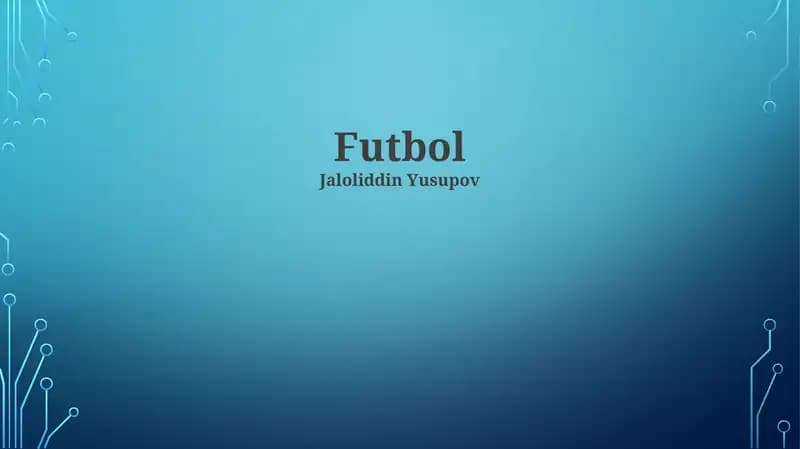 Futbol