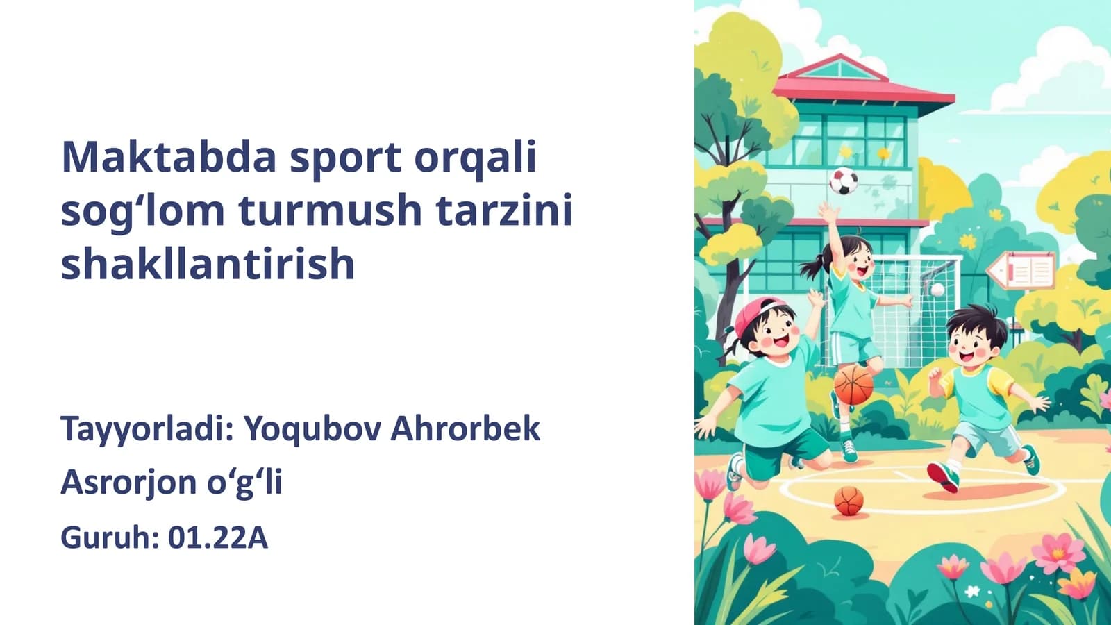 Sog‘lom turmush tarzi nima?
