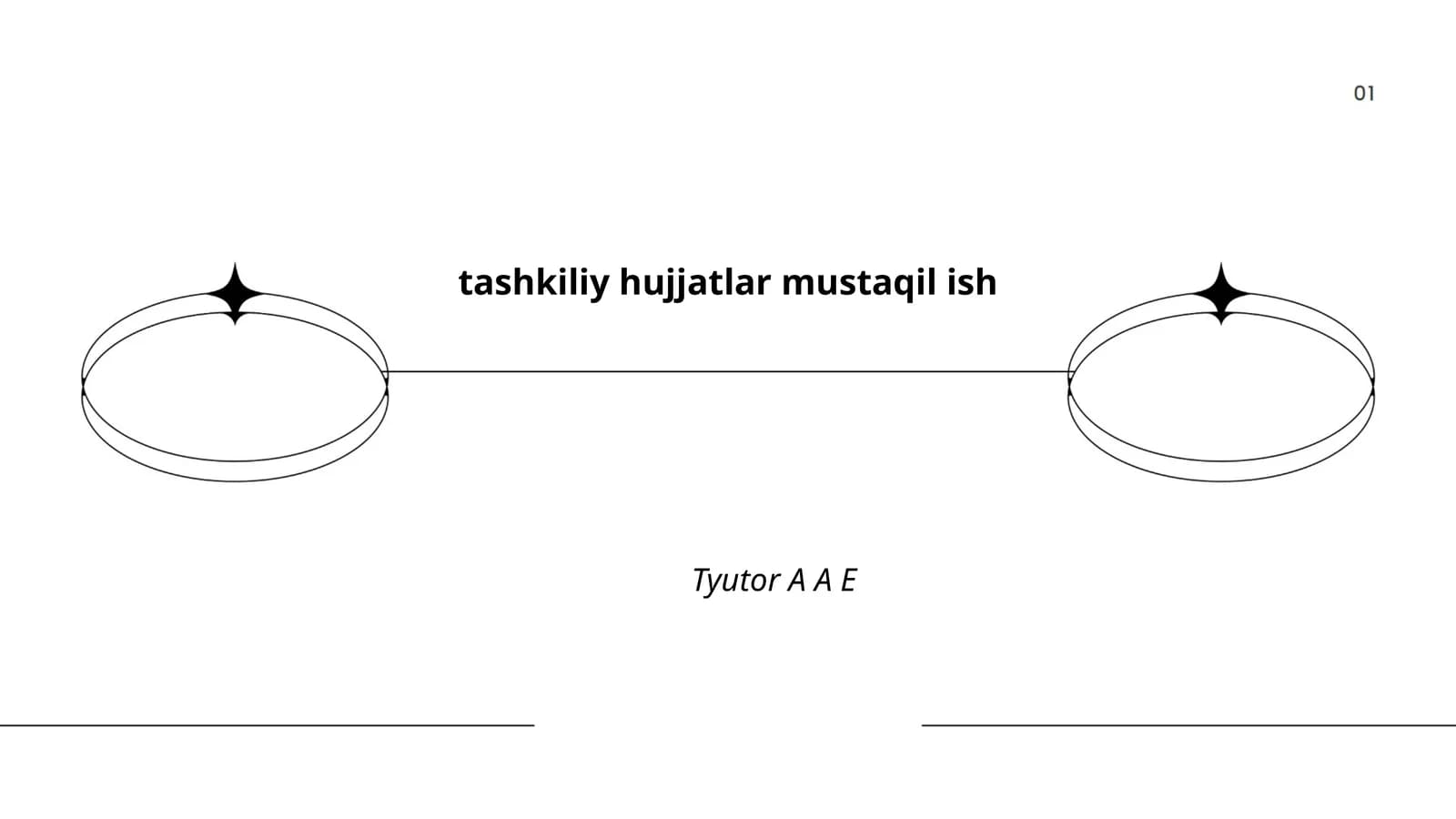 tashkiliy hujjatlar mustaqil ish