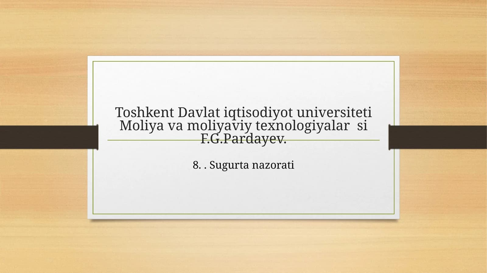 Sugurta nazorati