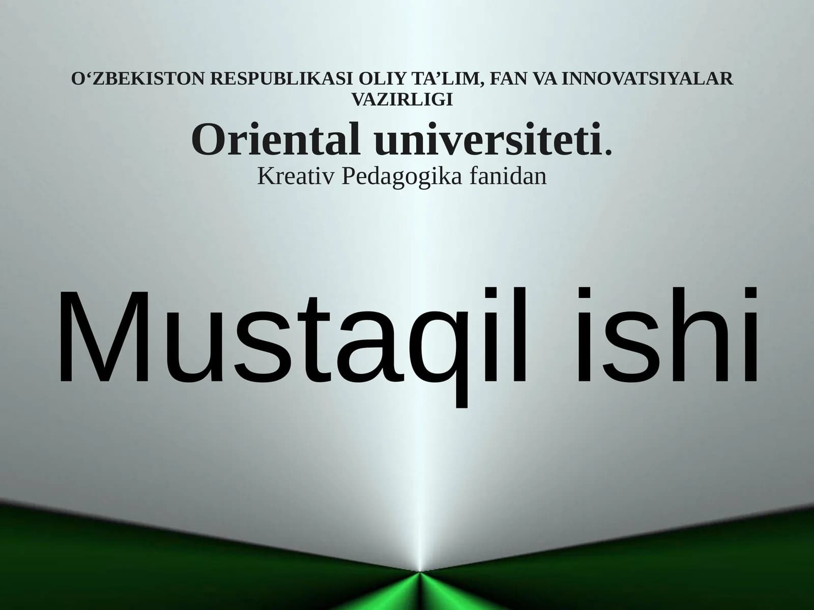 Tarbiya fanida muammoli ta'lim