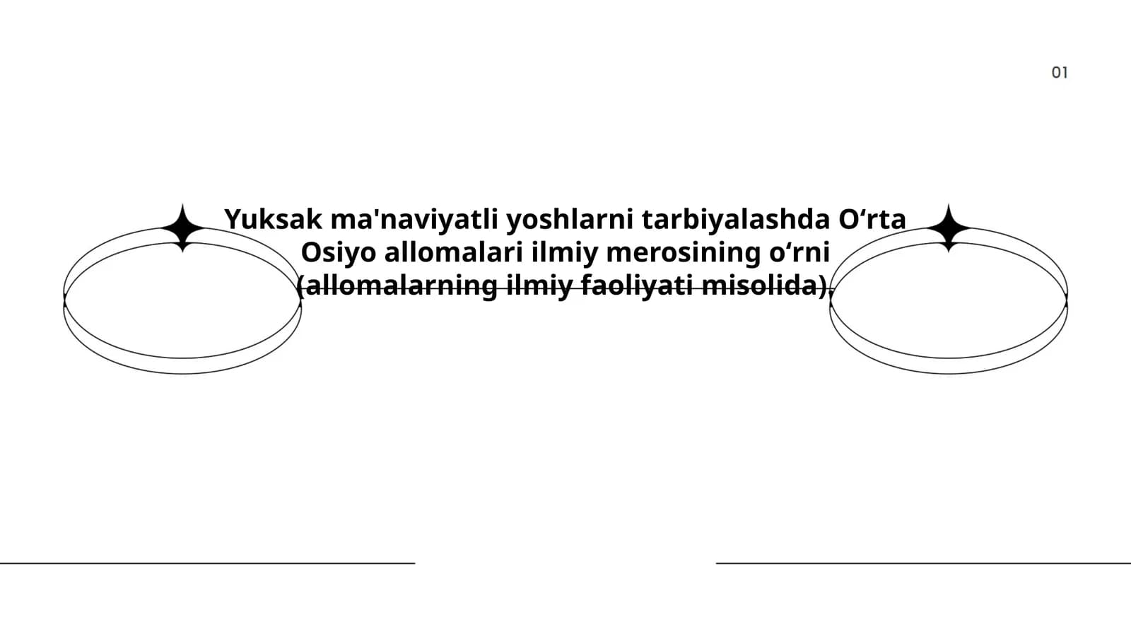 Alisher Navoiy ijodiy merosi va ma'naviy tarbiya