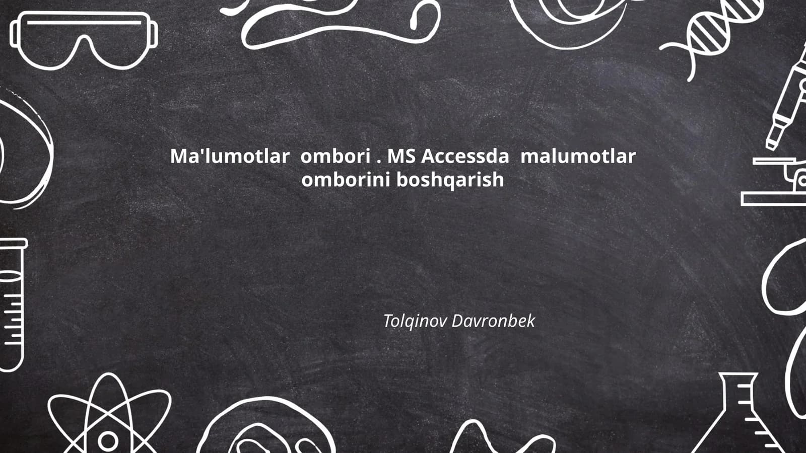 Ma'lumotlar ombori (Data Warehouse)