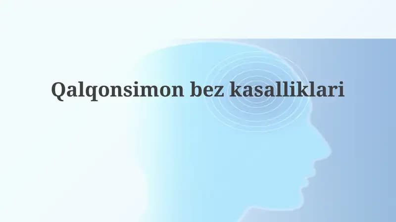 Qalqonsimon bez kasalliklari