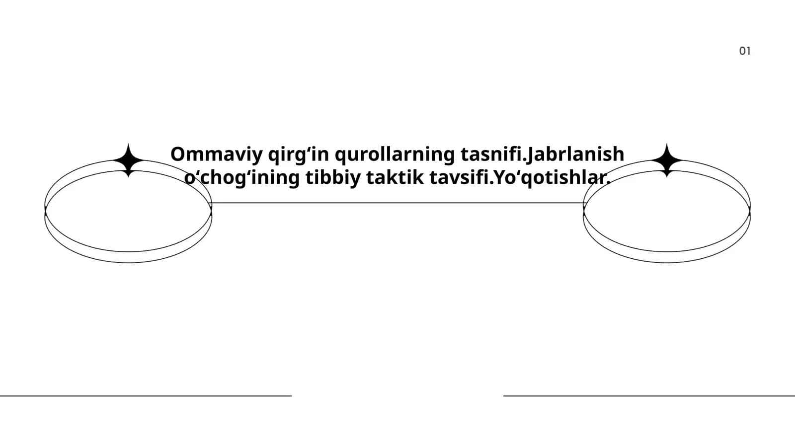 Ommaviy qirgʻin qurollarining umumiy tasnifi