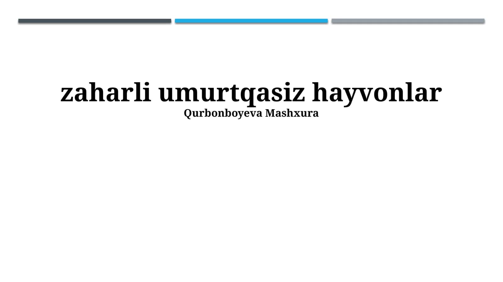 Zaharli umurtqasizlar: Ta'rif va mexanizmlar