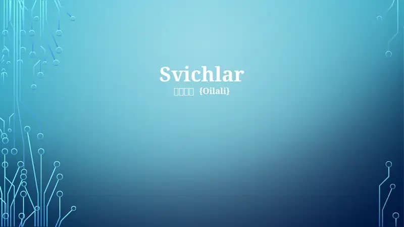 Svichlar