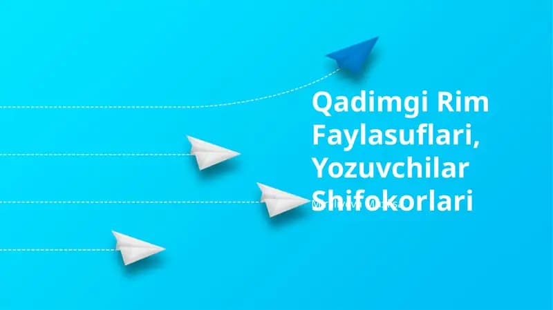 Qadimgi Rim Faylasuflari, Yozuvchilar Shifokorlari