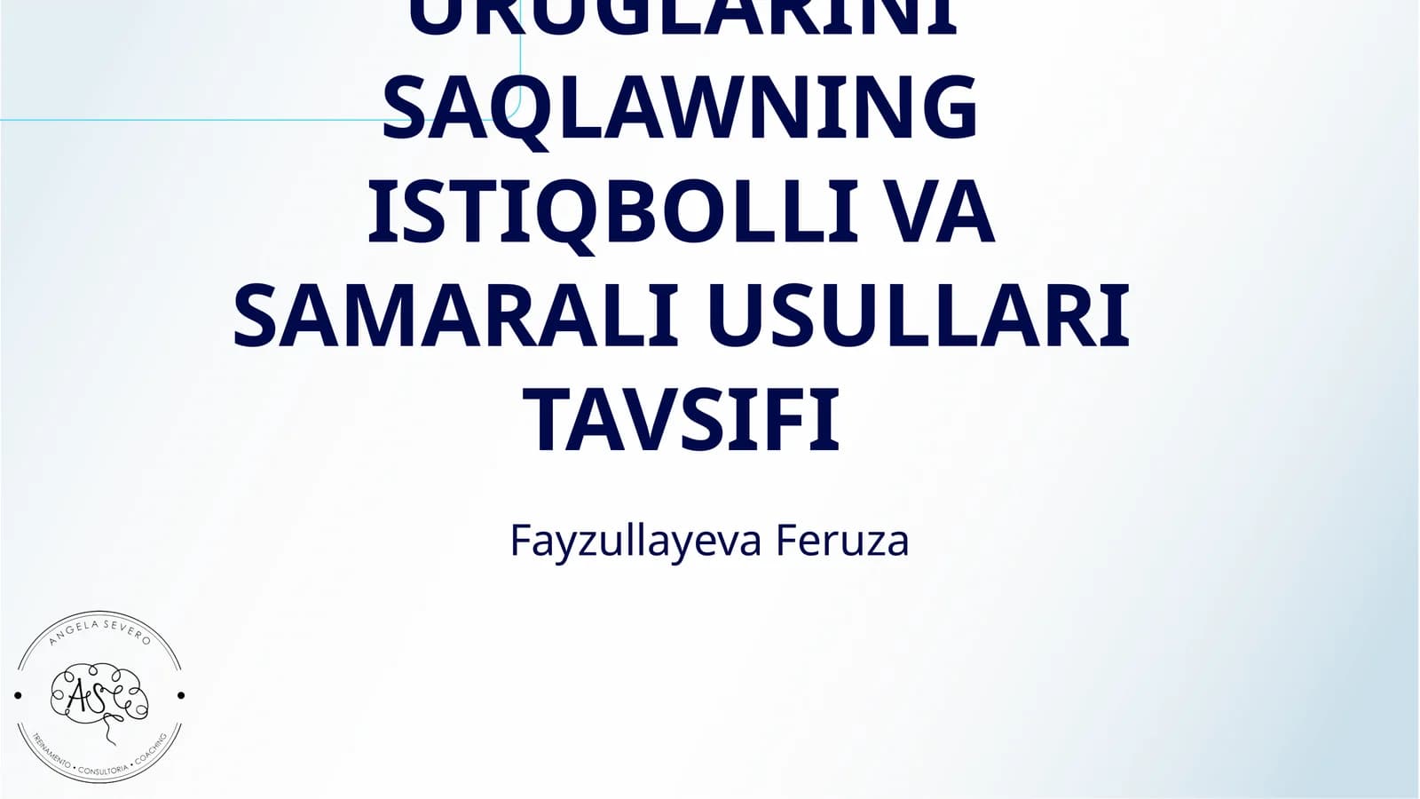 MOYLI EKIN URUĞLARINI SAQLAWNING ISTIQBOLLI VA SAMARALI USULLARI TAVSIFI