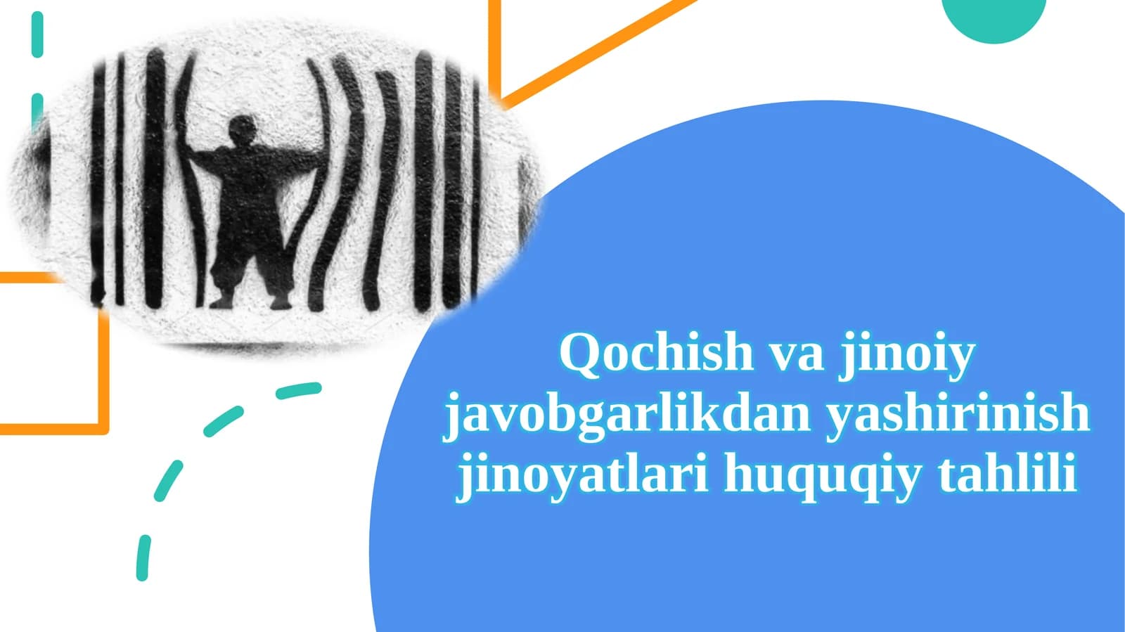 Qochish va jinoiy javobgarlikdan yashirinish jinoyatlari huquqiy tahlili.