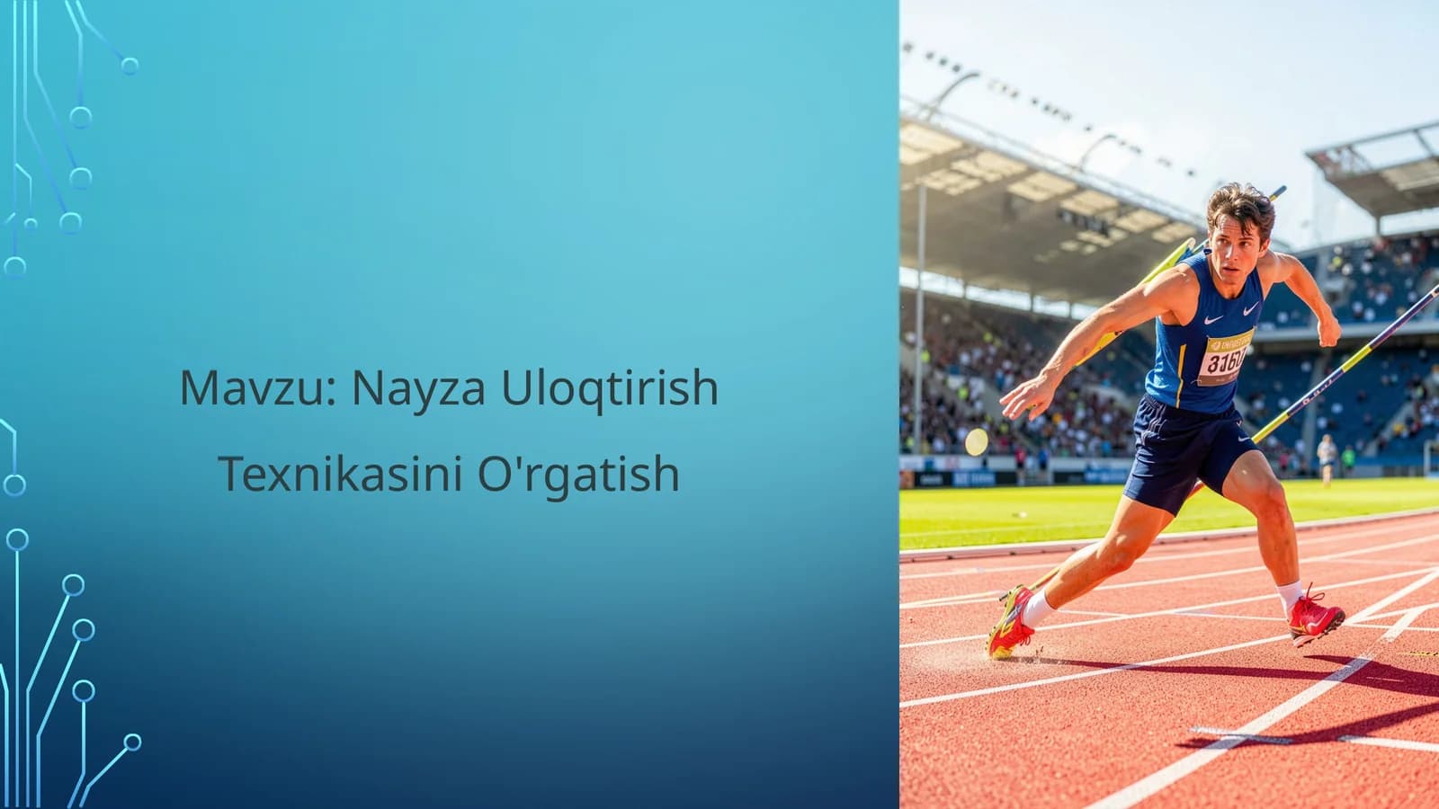 Nayza Uloqtirish Texnikasini O'rgatish