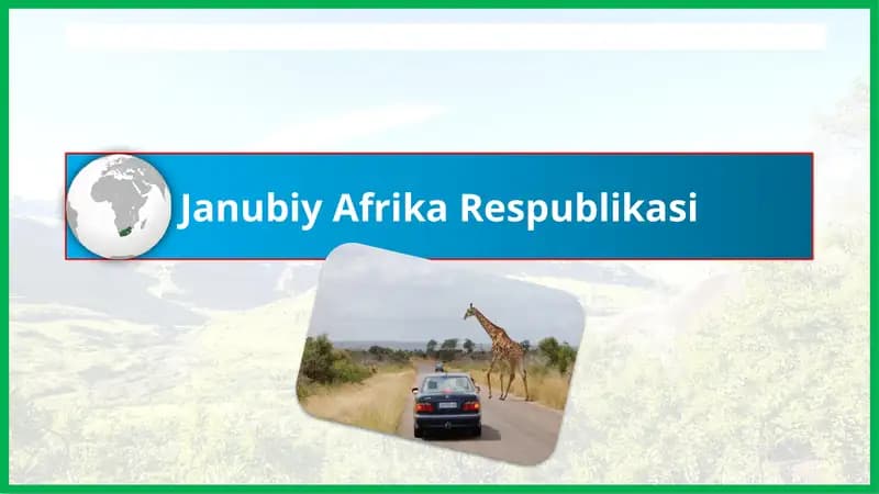 Janubiy Afrika Respublikasi