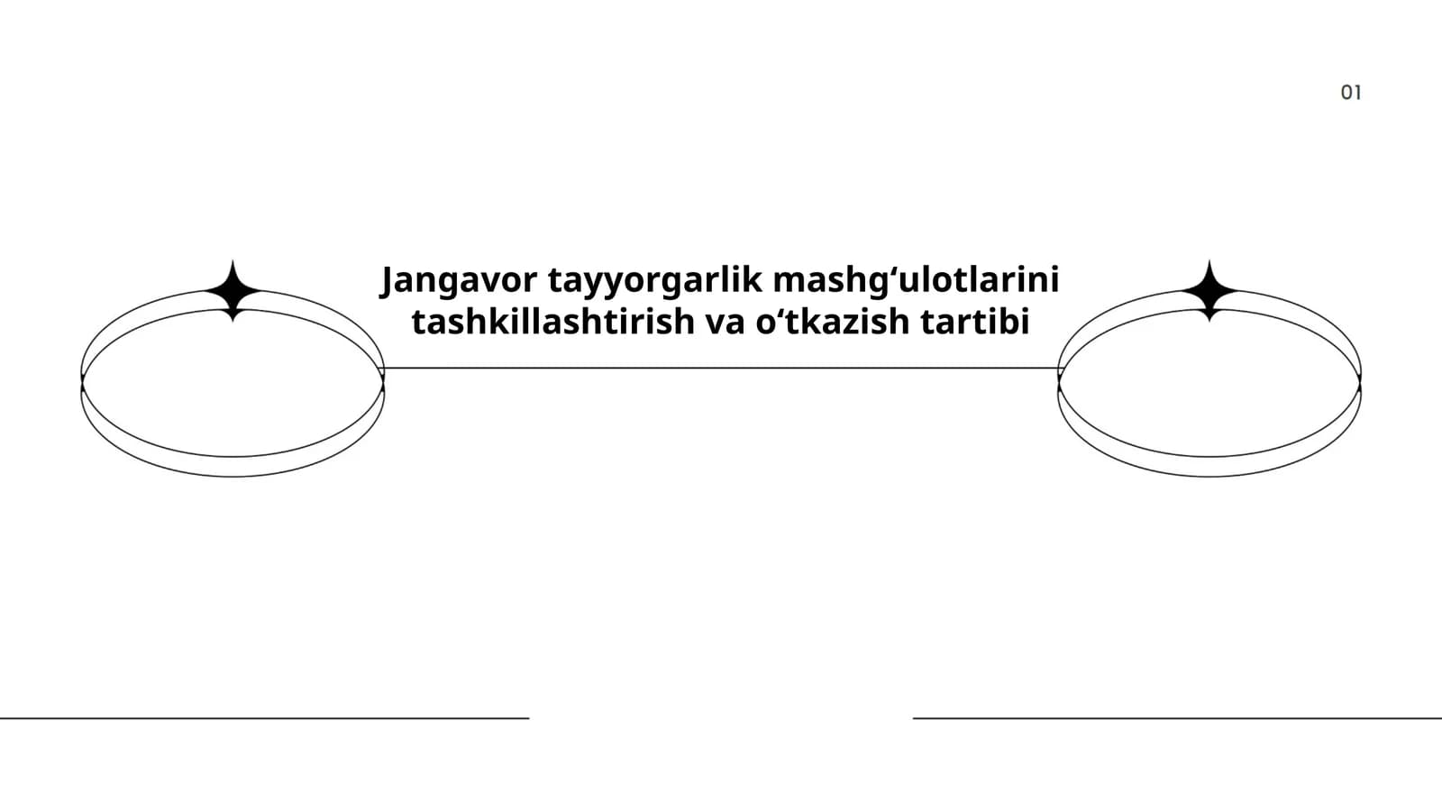 Jangavor tayyorgarlik mashgʻulotlarini tashkillashtirish va oʻtkazish tartibi