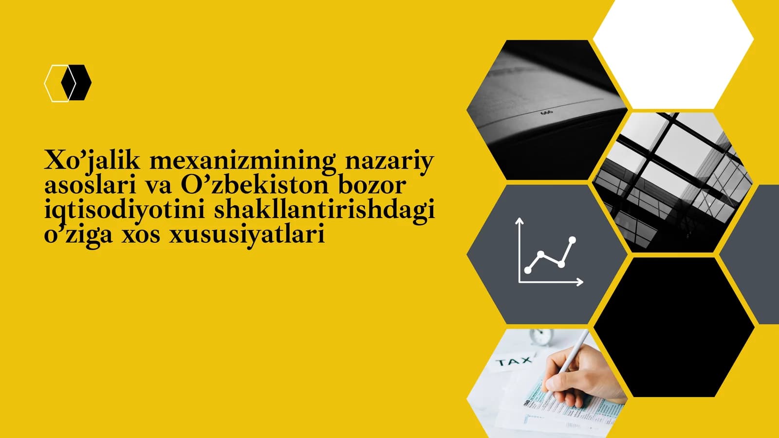 Xo’jalik mexanizmining nazariy asoslari va O’zbekiston bozor iqtisodiyotini shakllantirishdagi o’ziga xos xususiyatlari