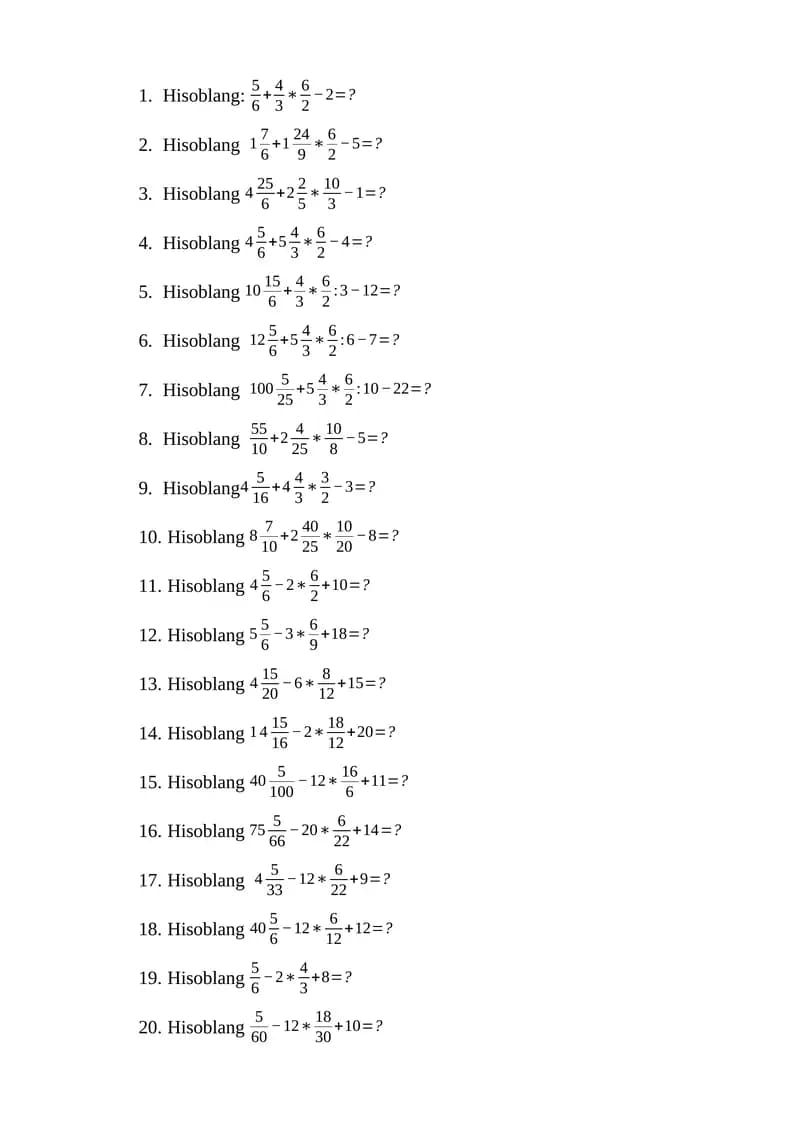 test matematika