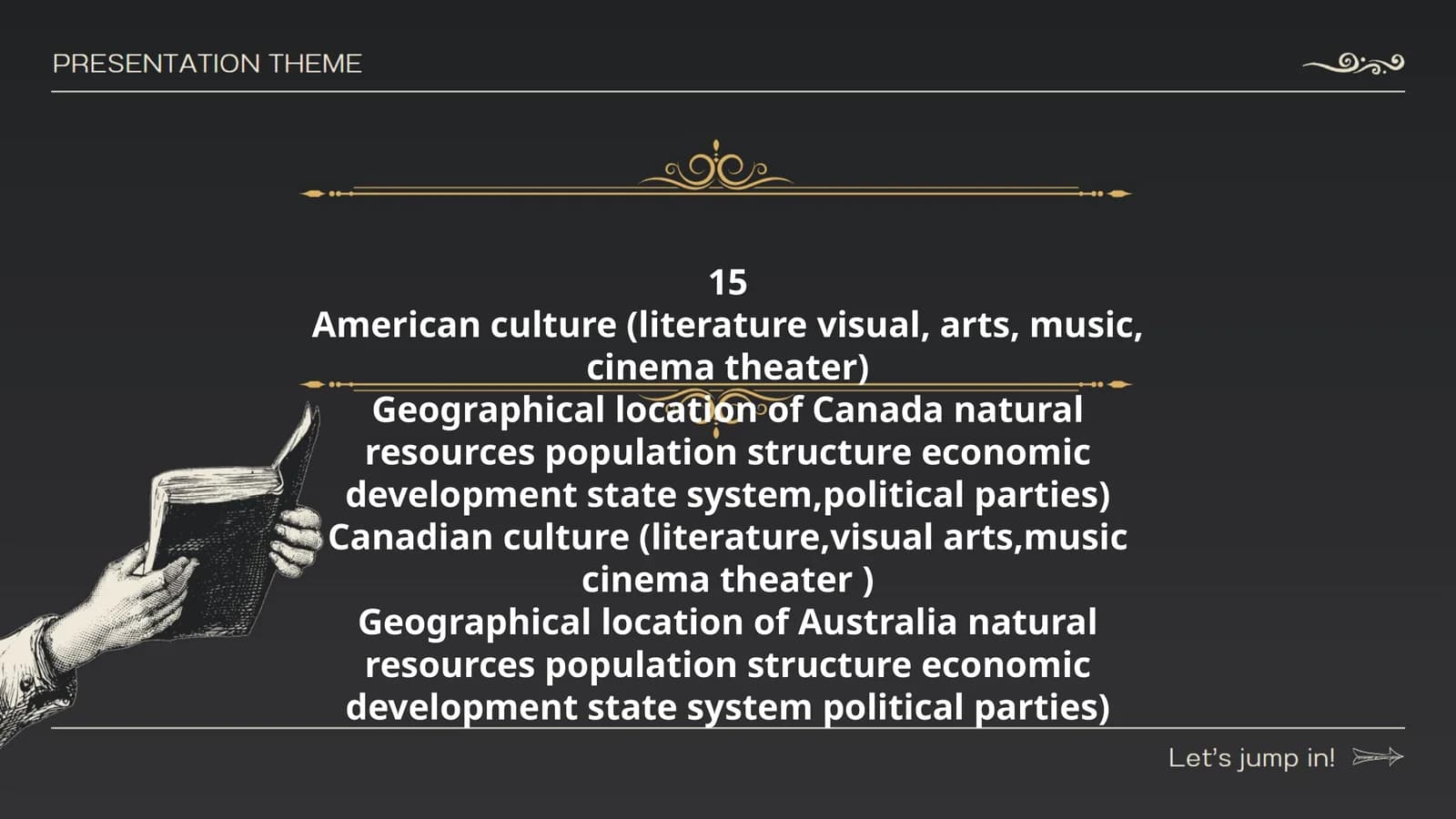 Geographical location and Economic Development of Canada and Australia