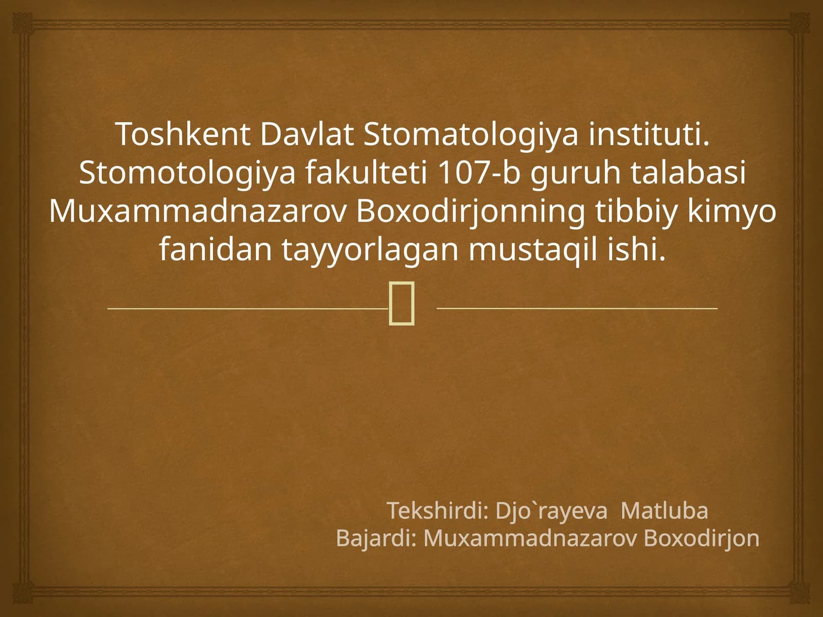 SIRT HODISALAR. UNI TIBBIYOTDAGI AHAMIYATI