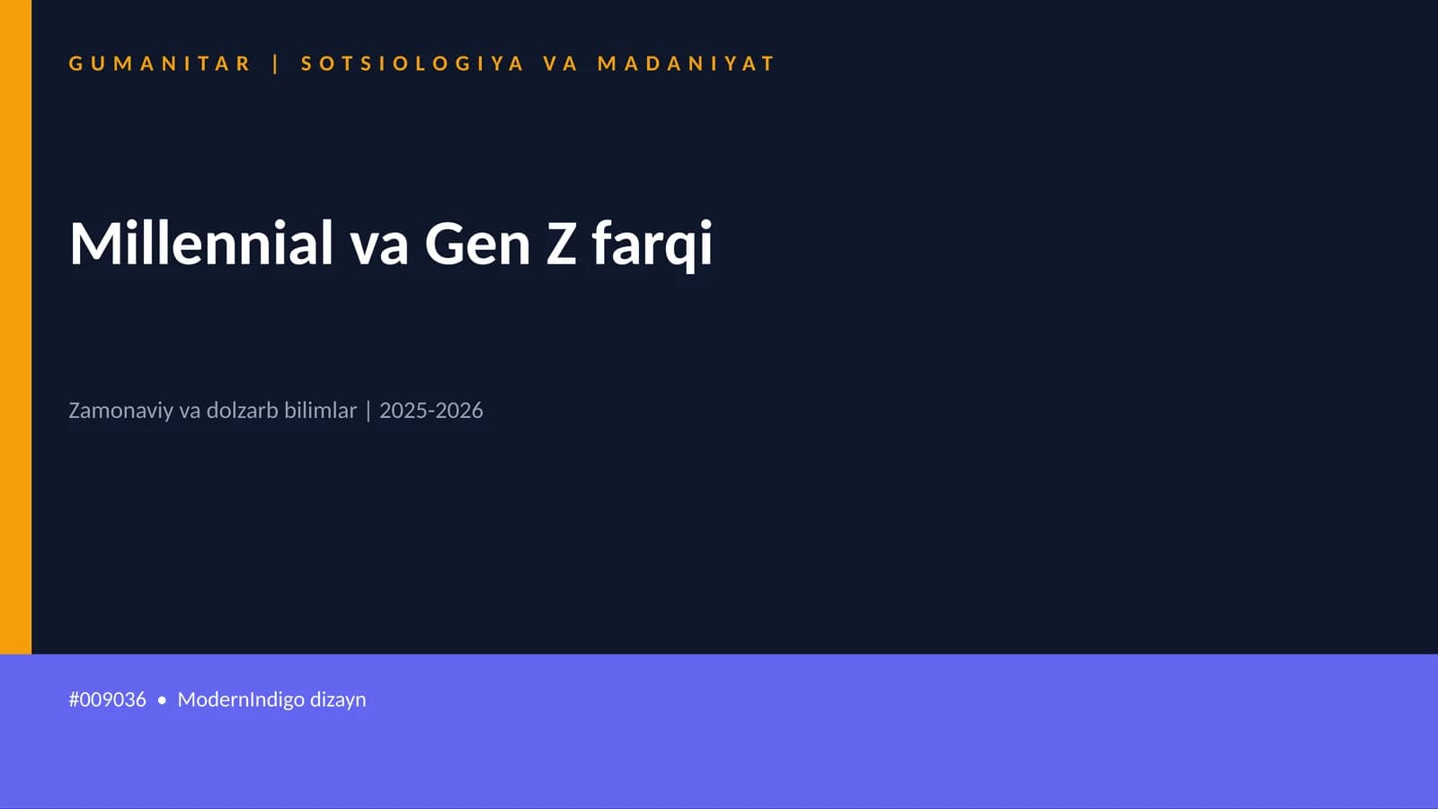 Millennial va Gen Z farqi