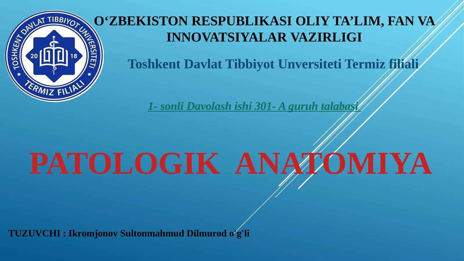 Patologik anatomiya
