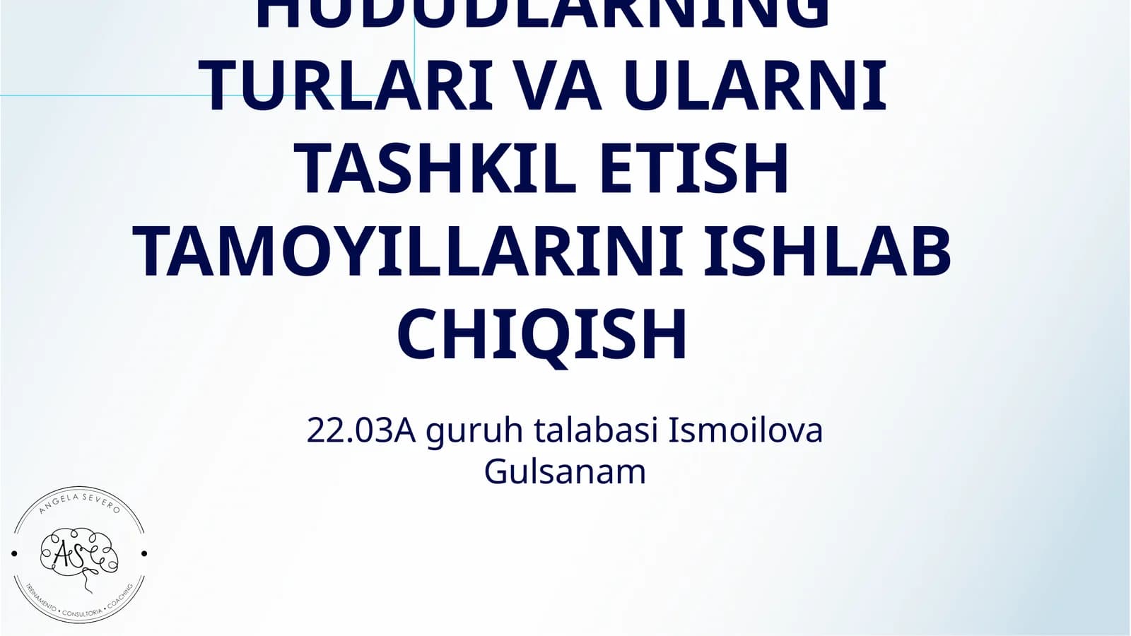 MUHOFAZA QILINADIGAN TABIY HUDUDLARNING TURLARI VA ULARNI TASHKIL ETISH TAMOYILLARINI ISHLAB CHIQISH
