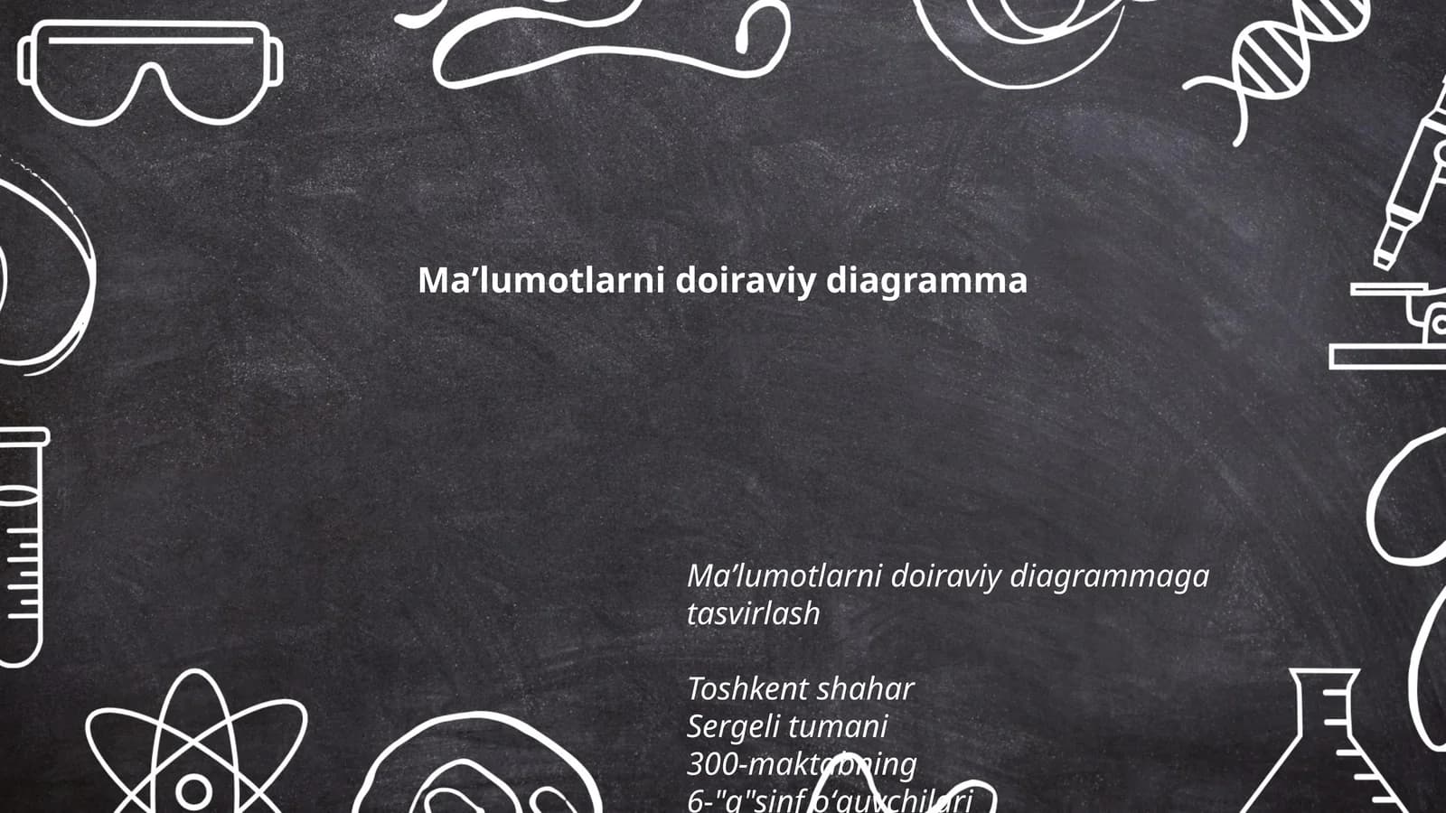 Maʼlumotlarni doiraviy diagramma