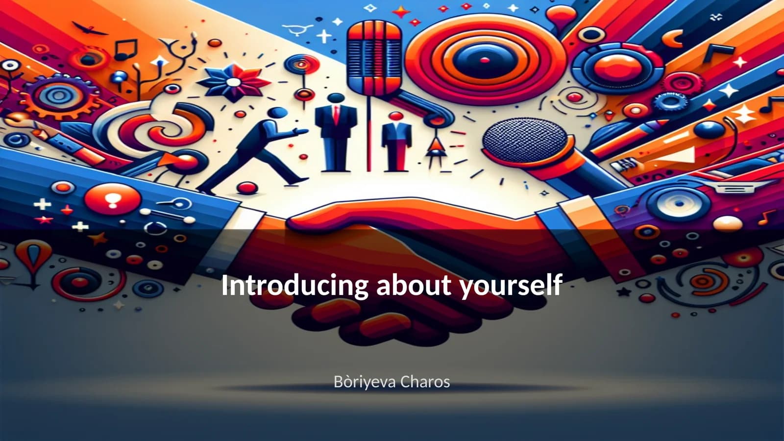 Introducing about yourself