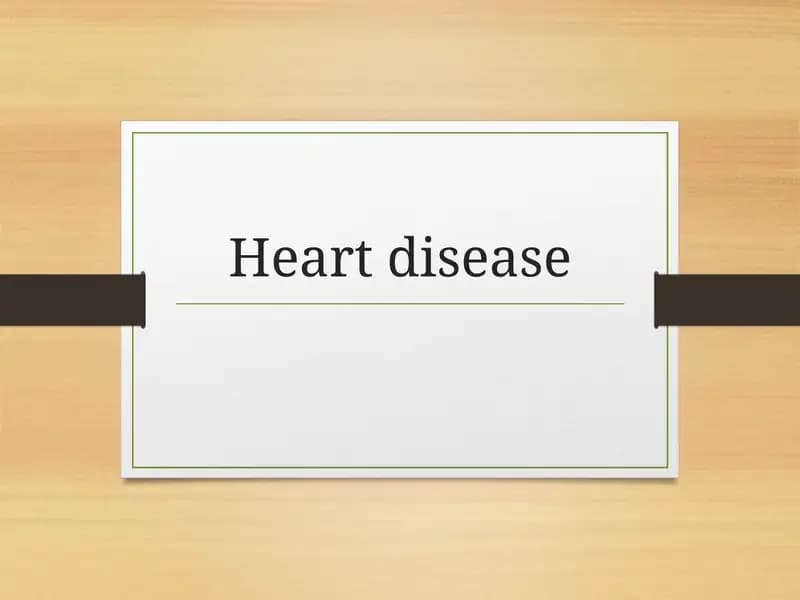 Cardiovascular Disease