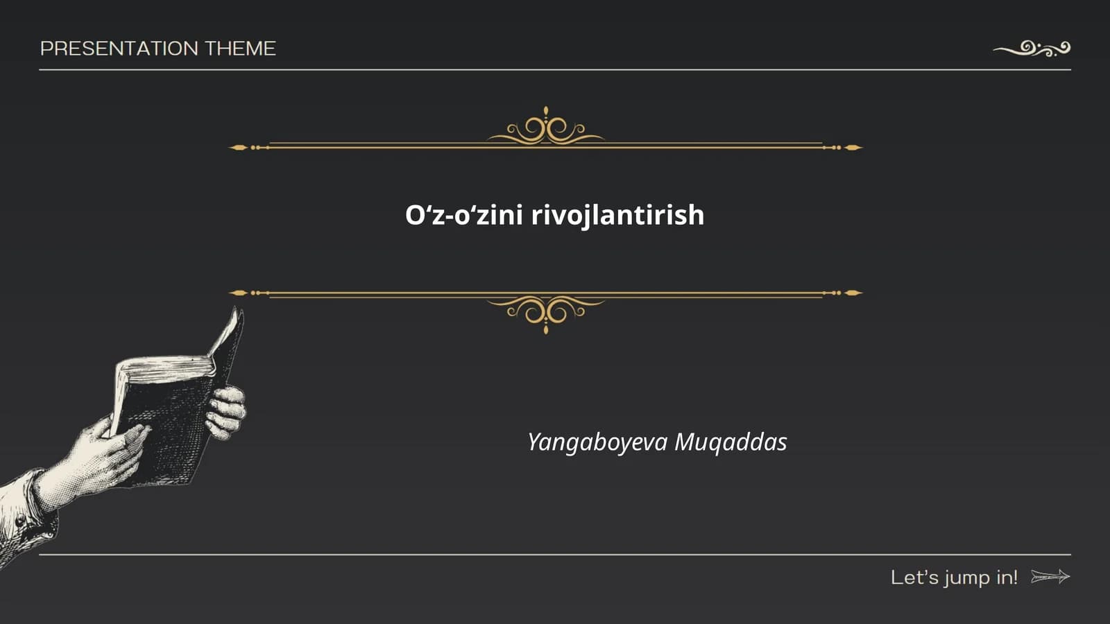 Oʻz-oʻzini rivojlantirish