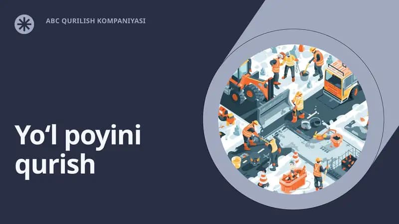 Sovuq haroratli kunlarda yo‘l poyini qurish