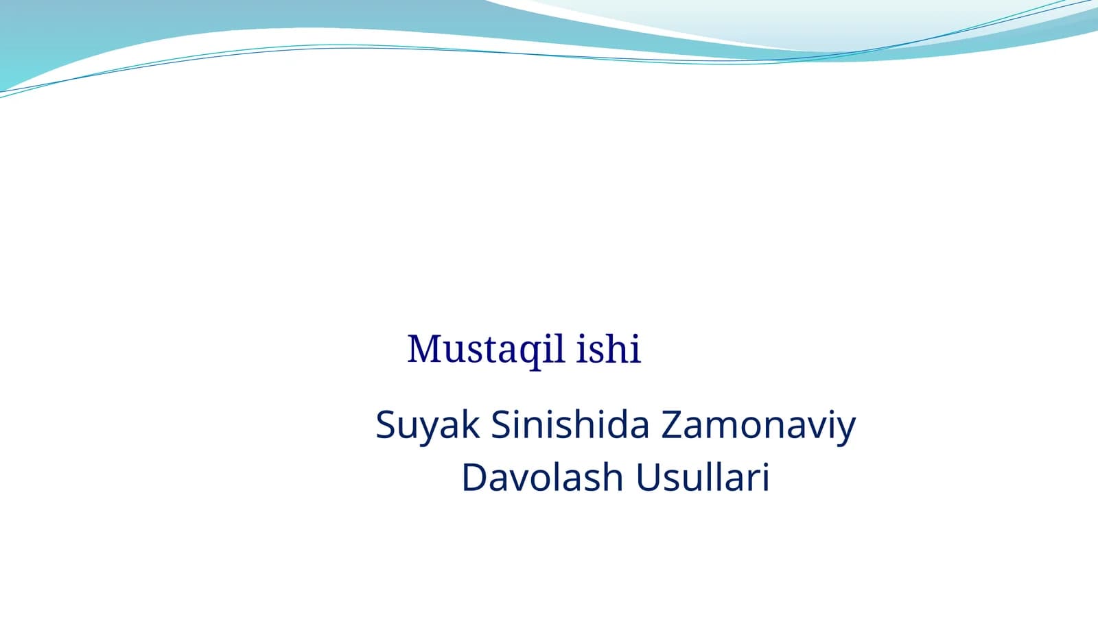 Suyak Sinishida Zamonaviy Davolash Usullari