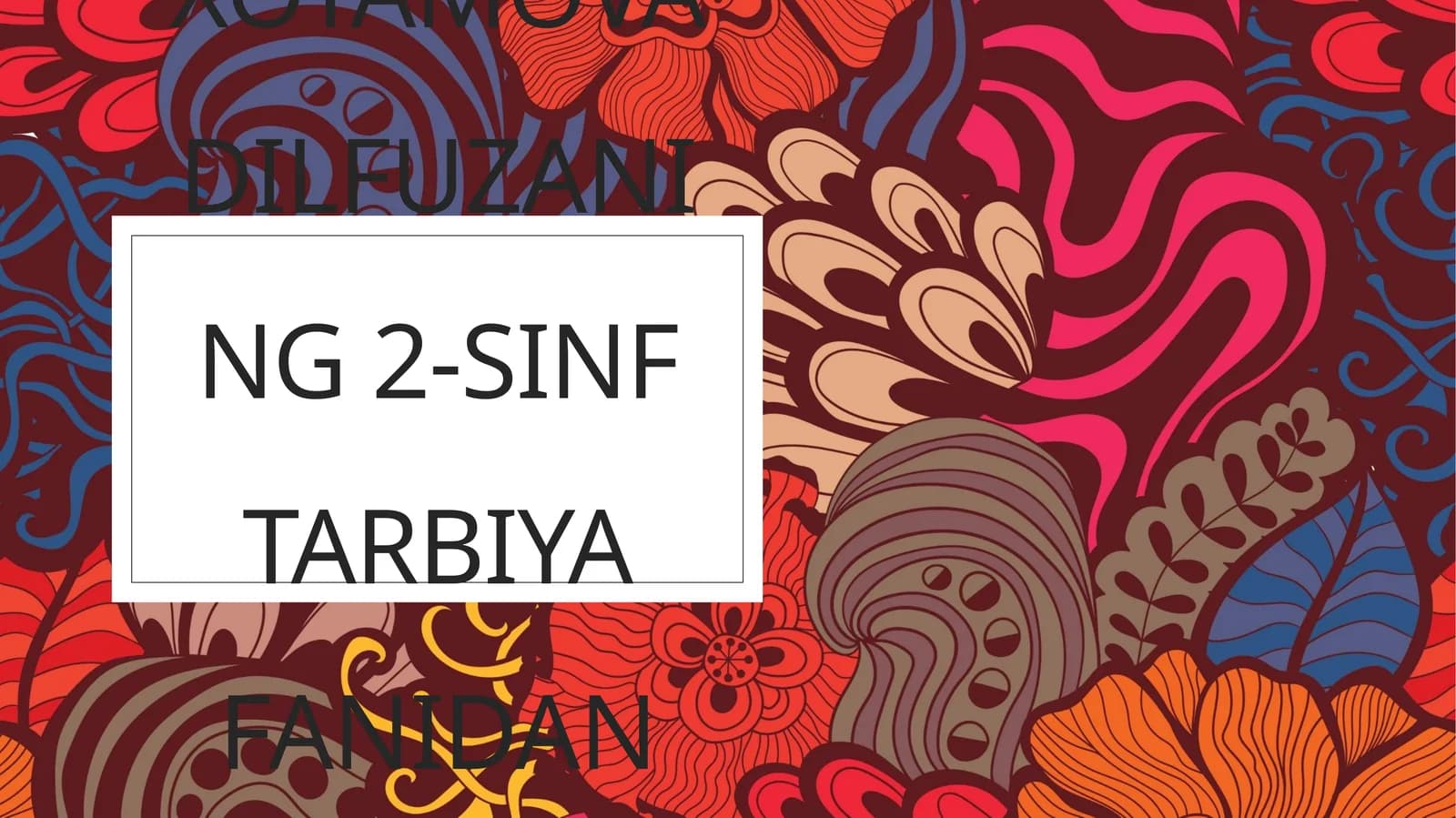 Do‘stlik – oliy fazilat