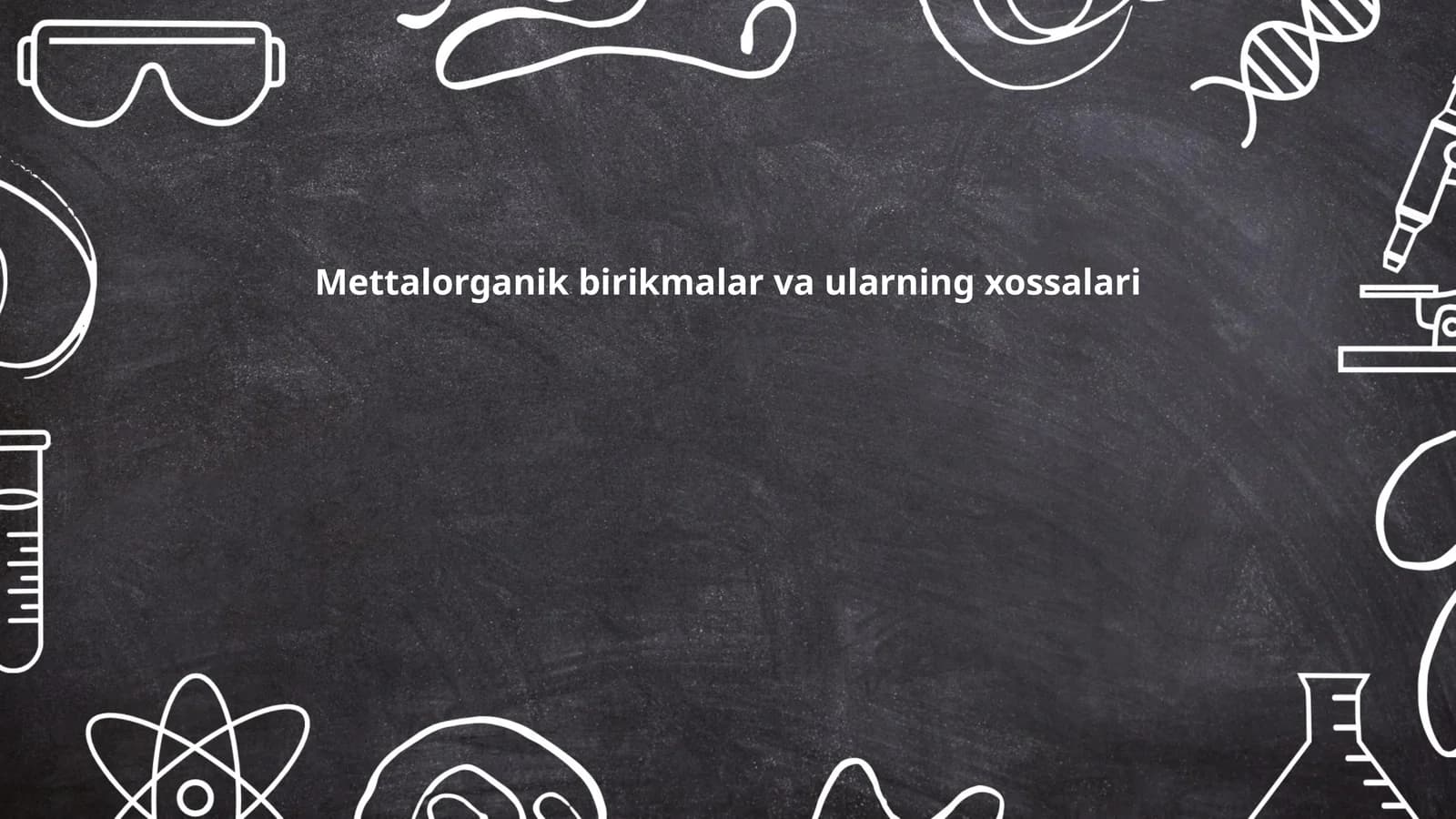 Mettalorganik birikmalar va ularning xossalari