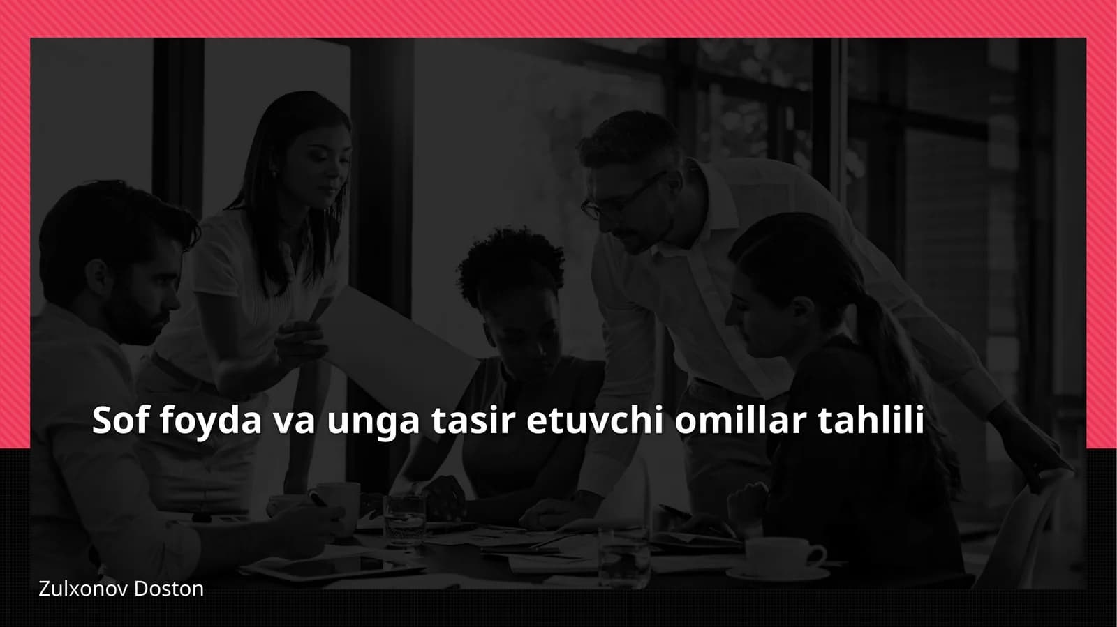 Soffoyda va unga tasir etuvchi omillar tahlili