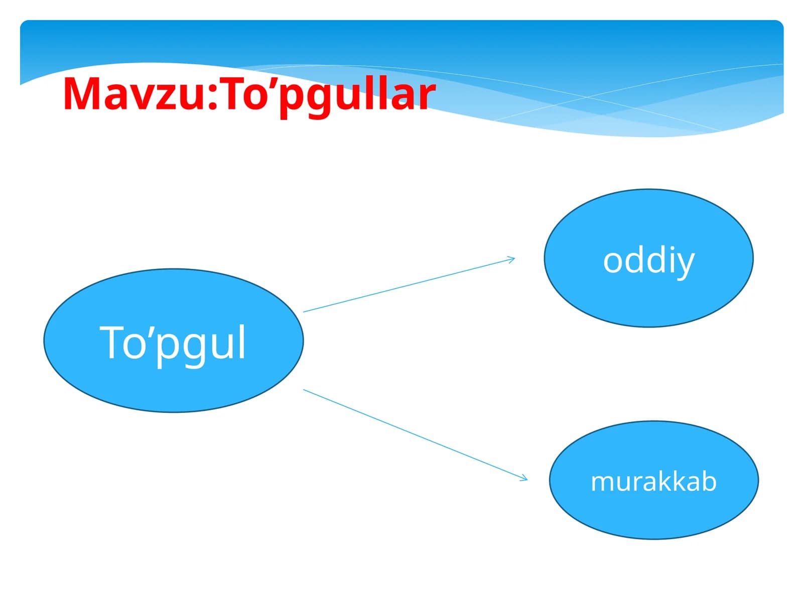 6-sinf Botanika dars ishlanma. To'pgullar