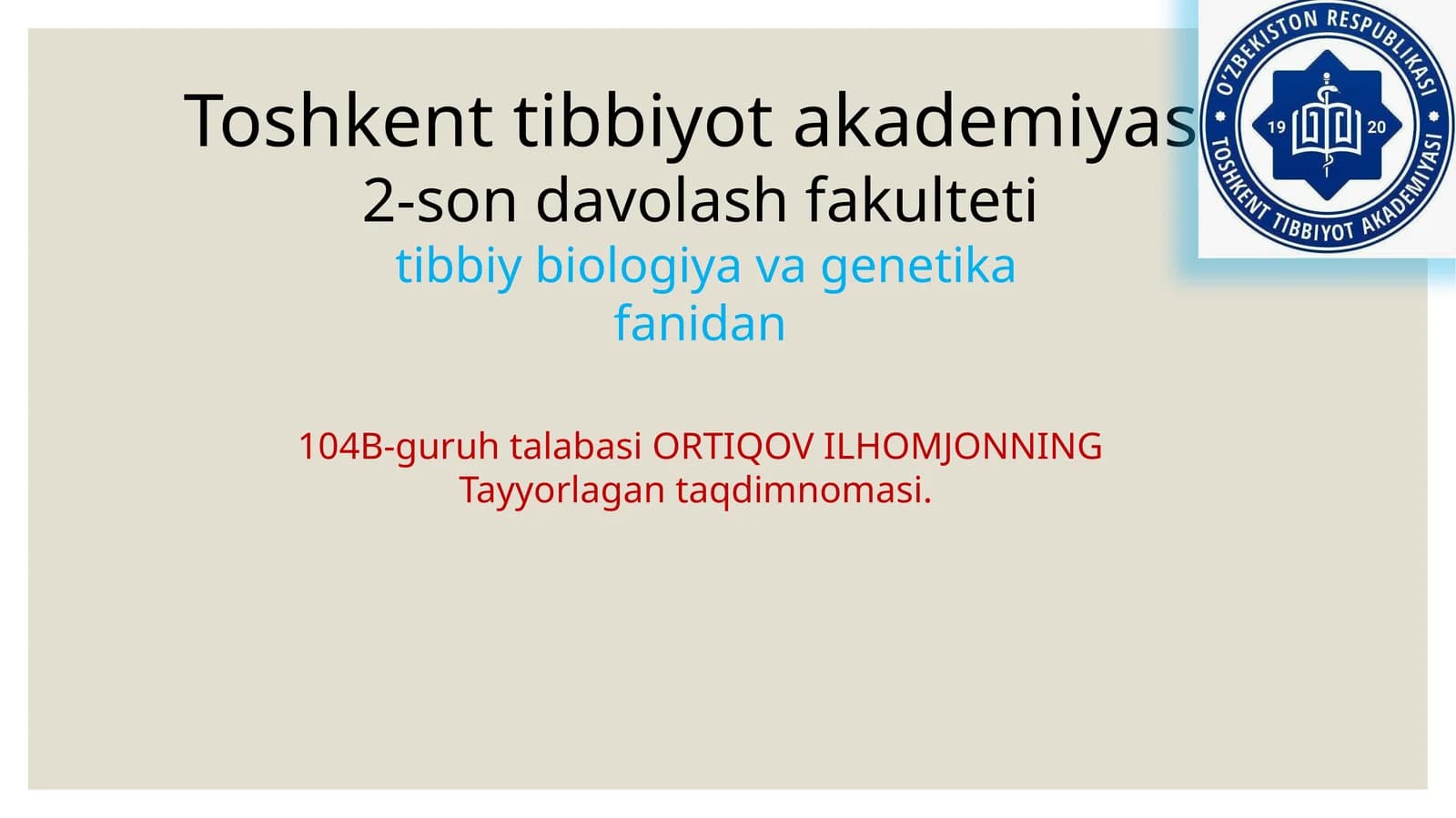 Irsiy kasalliklar haqida malumotlar
