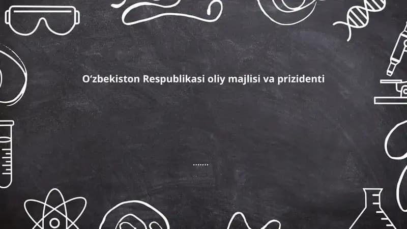 Oʻzbekiston Respublikasi Oliy Majlis