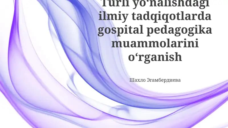 O'quv dasturlarini ishlab chiqishdagi muammolar
