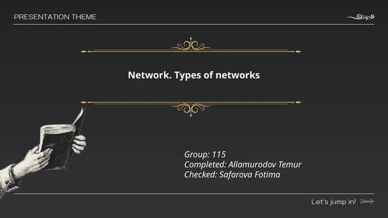 Network. Types of networks