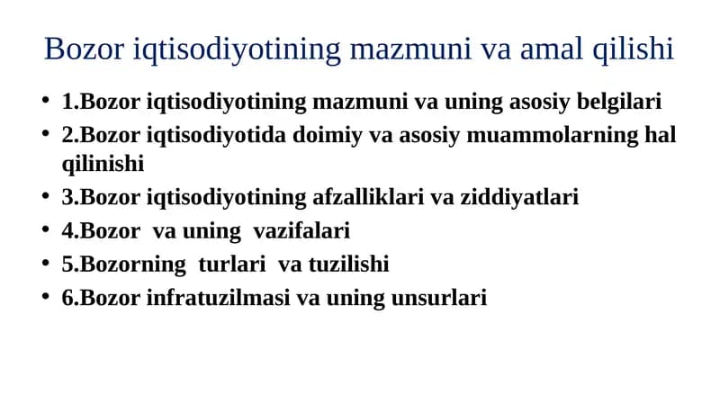 Iqtisodiyotning tamoyillari