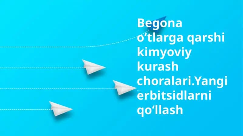 Gerbitsid qo'llash texnikalari