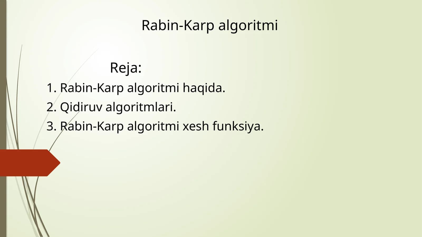 Rabin-Karpalgoritmi