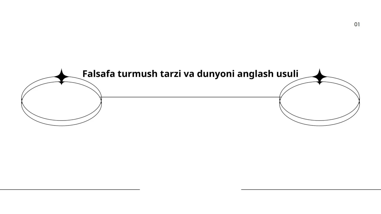 Falsafa turmush tarzi va dunyoni anglash usuli