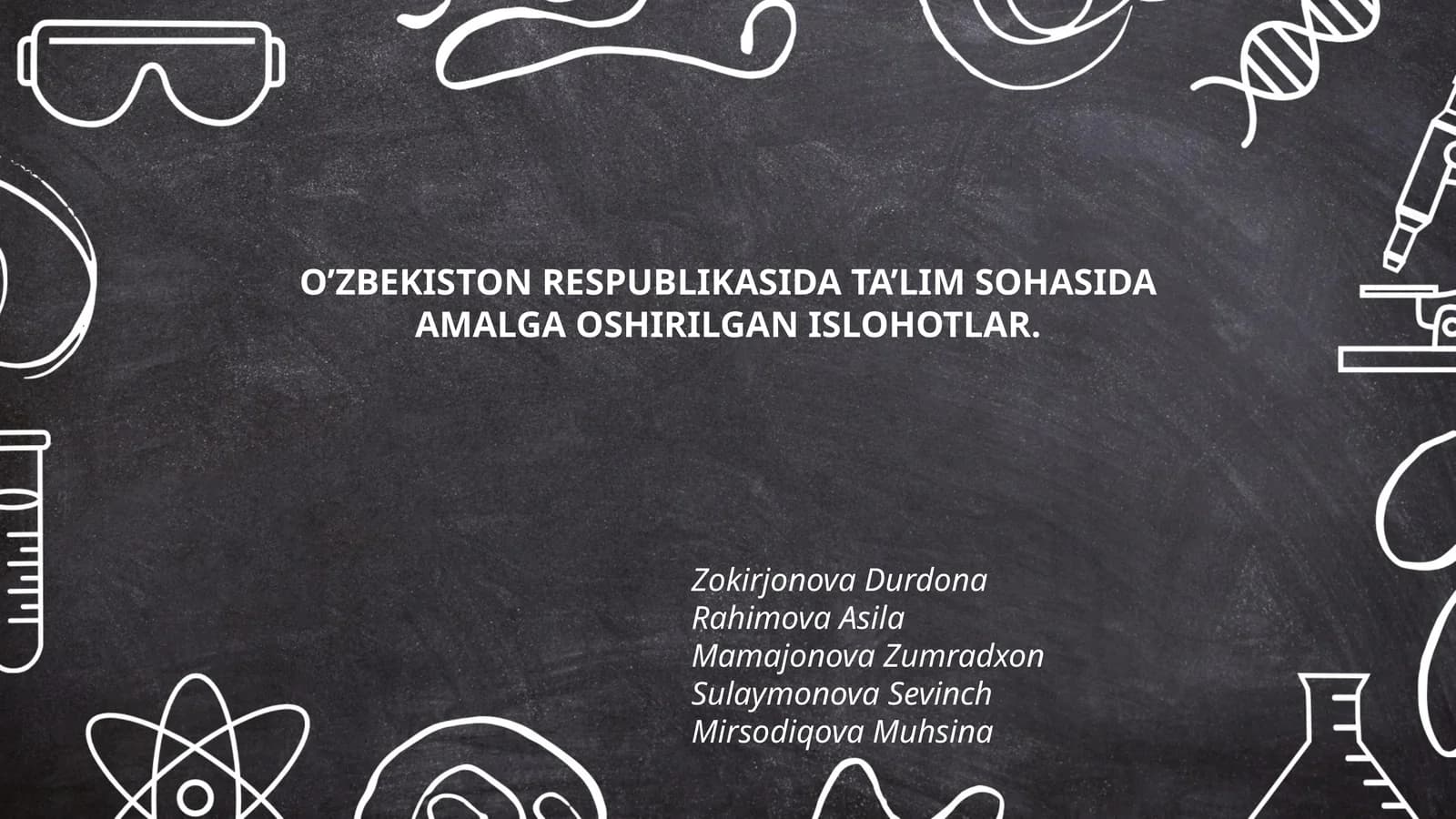 Mustaqillikdan so'ng ta'lim islohotlari