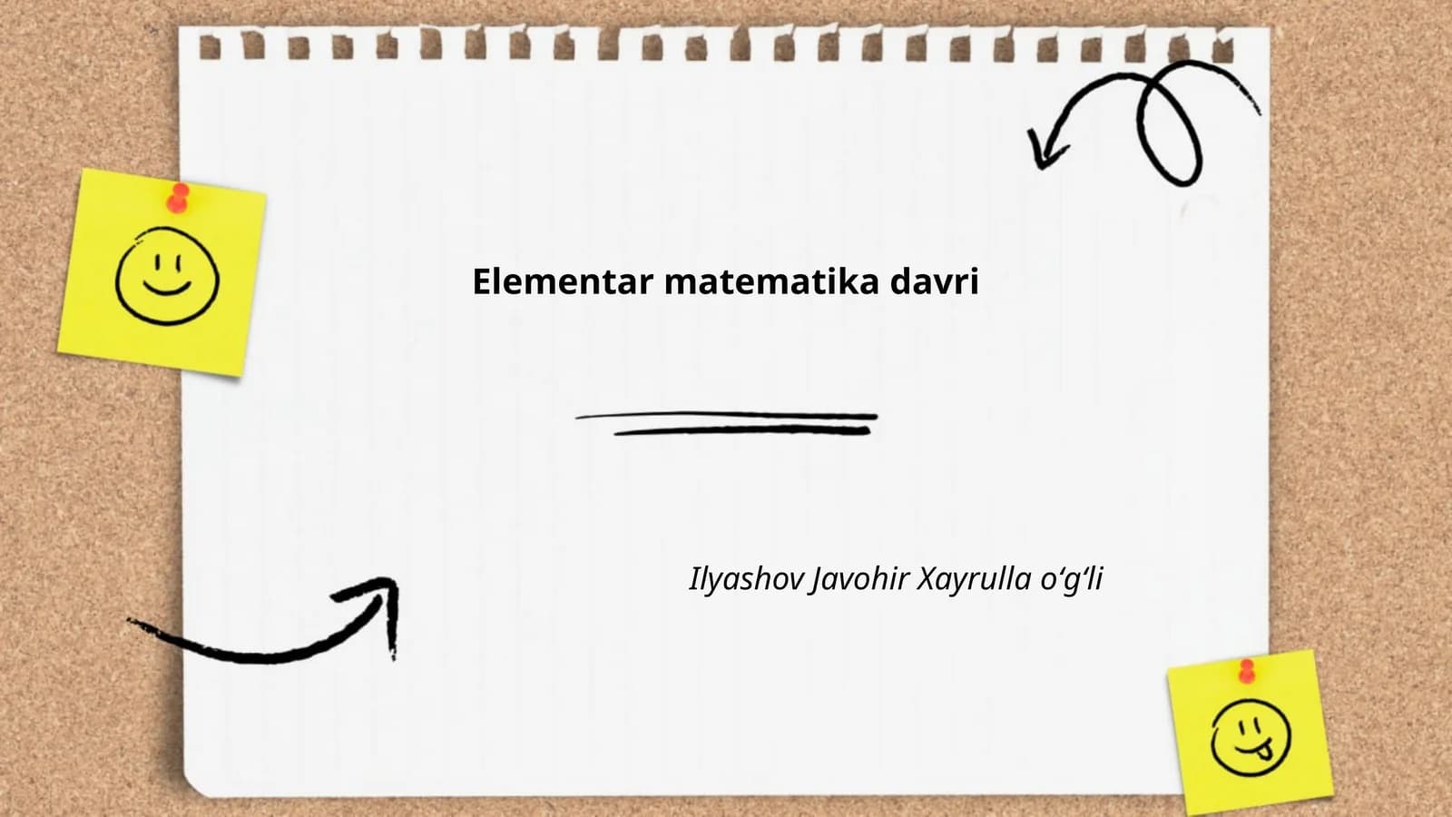 Elementar matematika davri