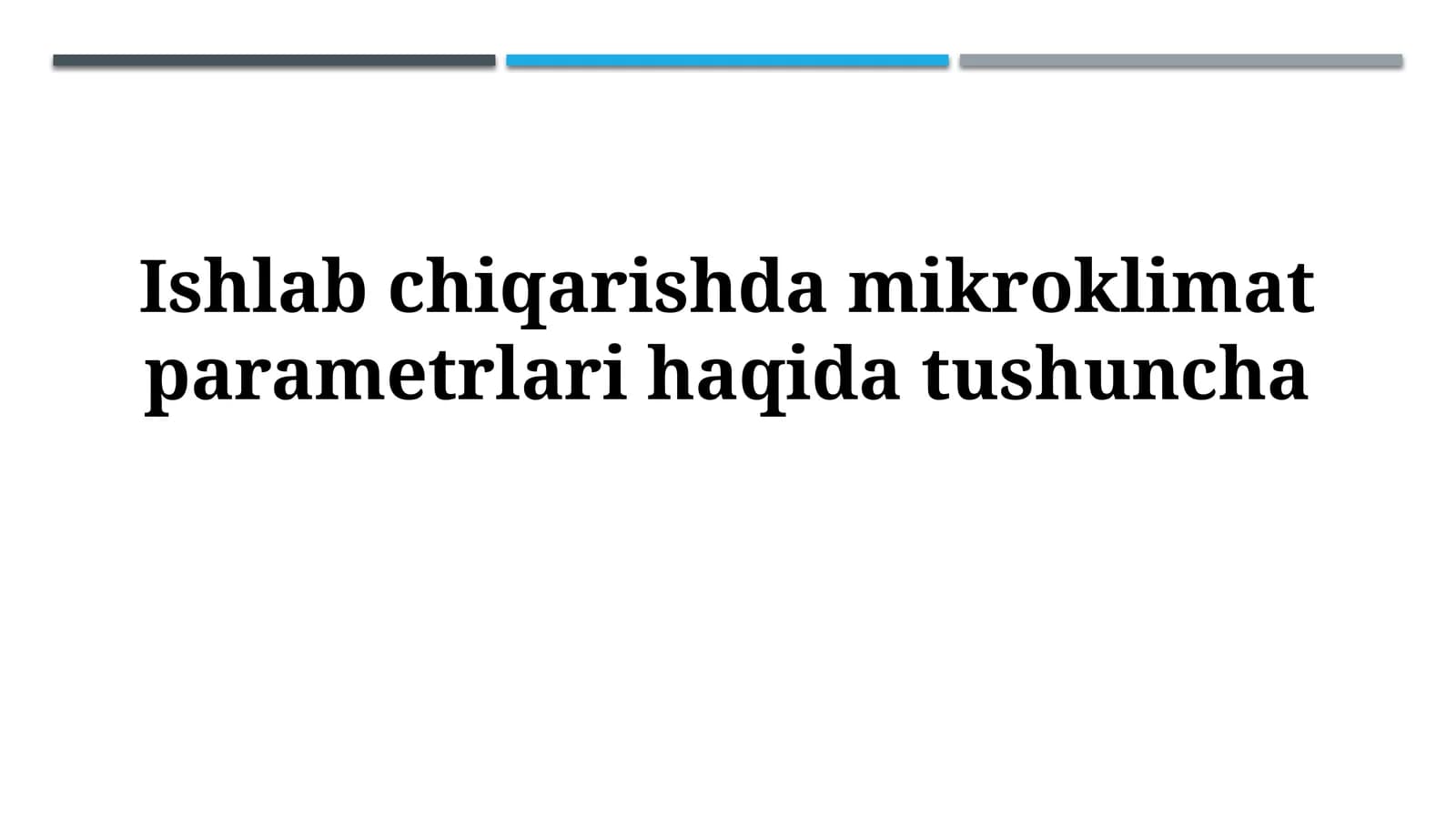 Yorug'lik va uning ta'siri
