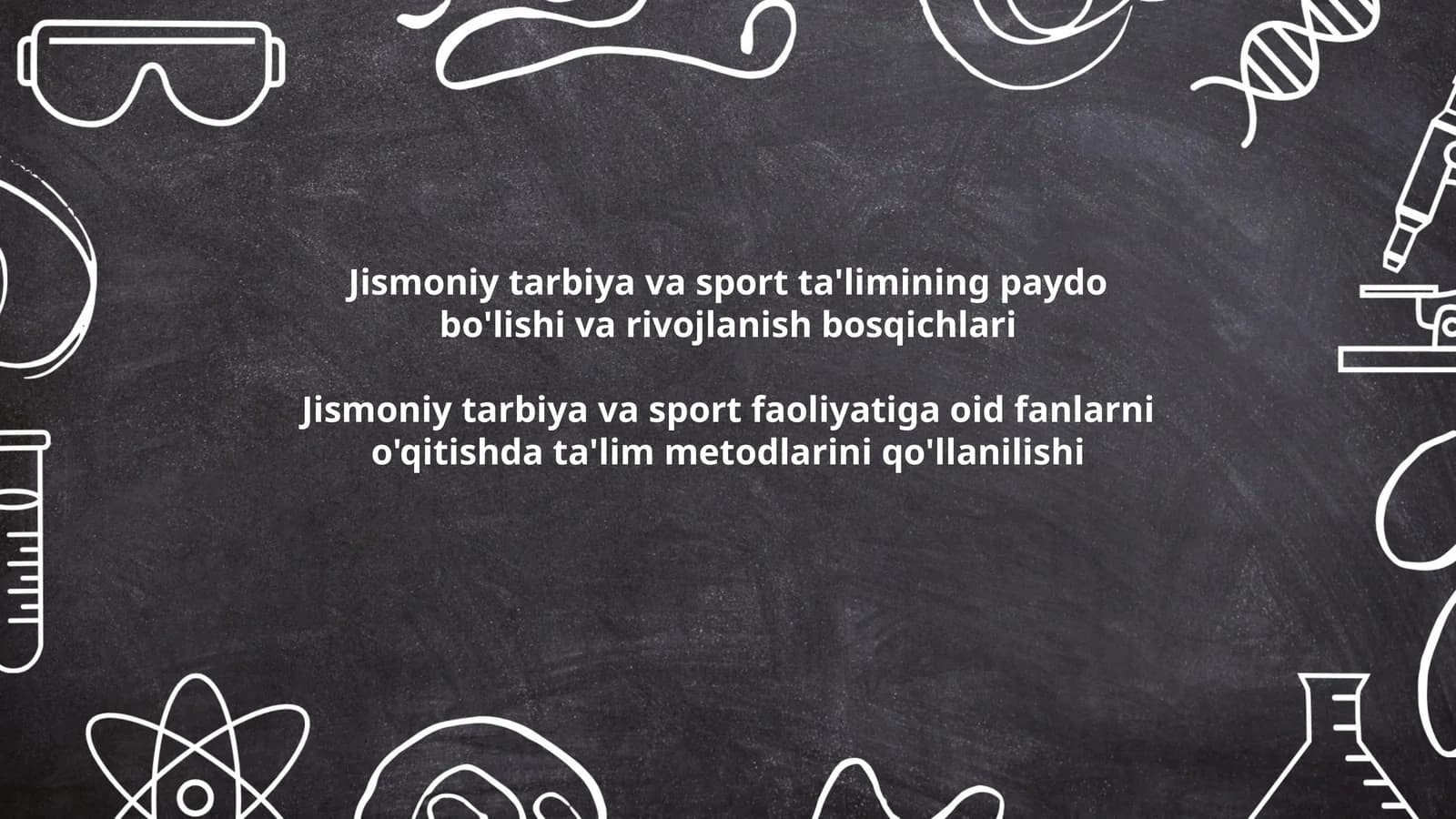 Jismoniy tarbiya va sport ta'lim bosqichlari