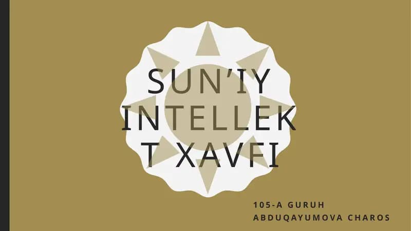 Sun’iyintellekt
