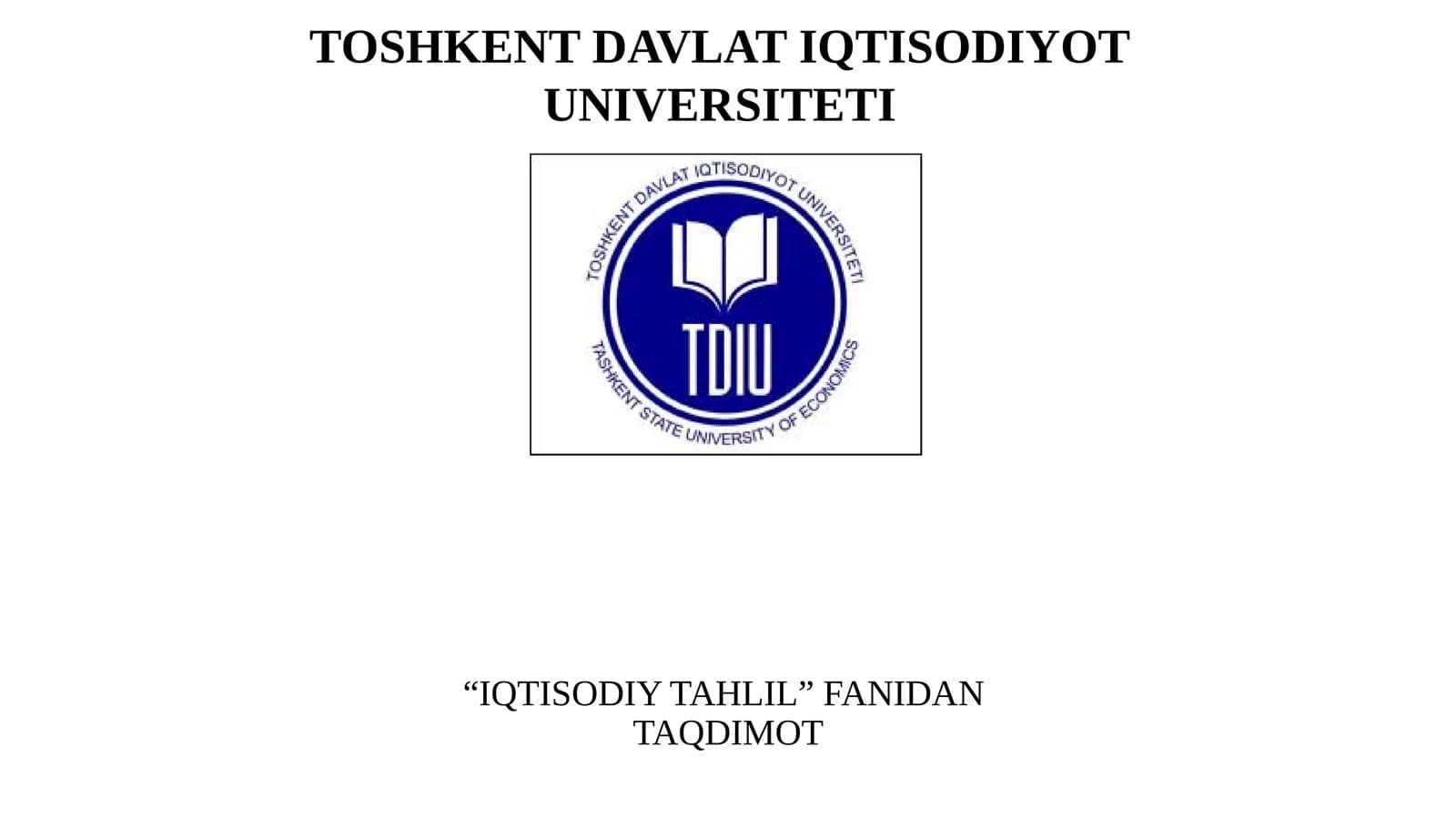 Moddiy resurslardan foydalanish samaradorligi tahlili PPT